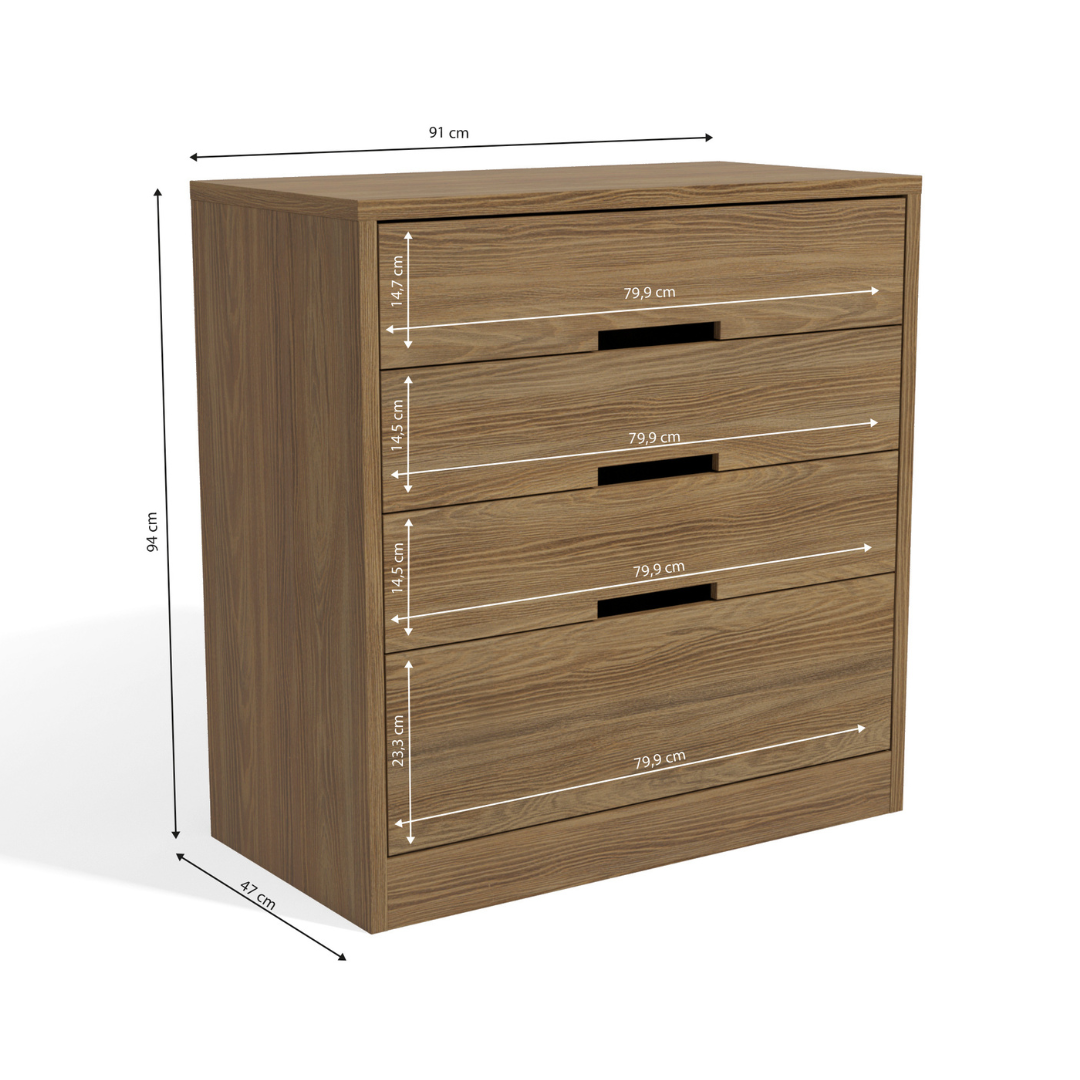 Cômoda S824-BR Kappesberg