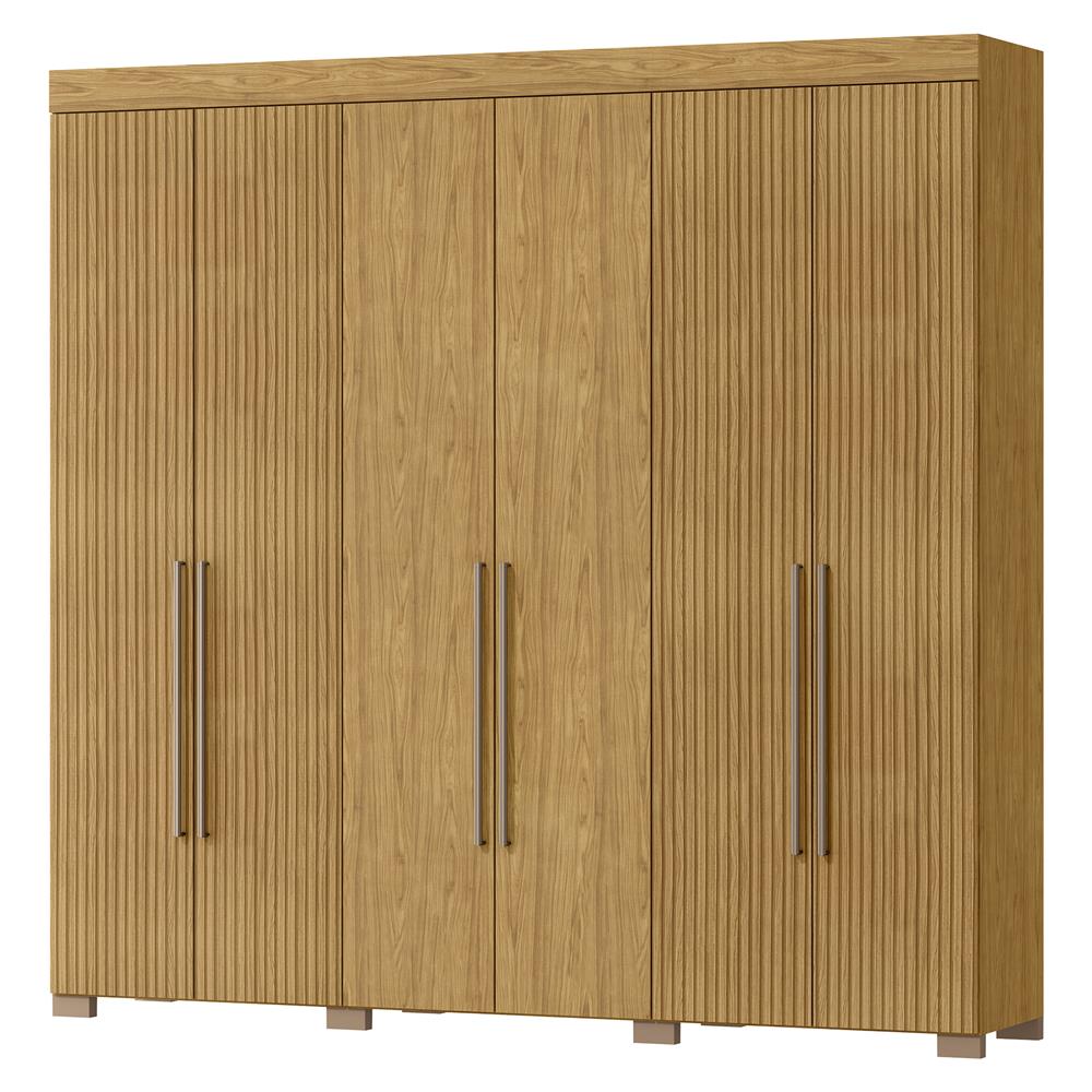 Guarda- Roupa Casal 6 Portas 2 Gav. Itá