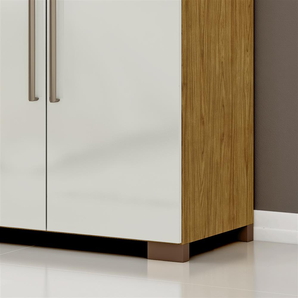 Guarda- Roupa Casal 6 Portas 2 Gav.coom espelhos Itá