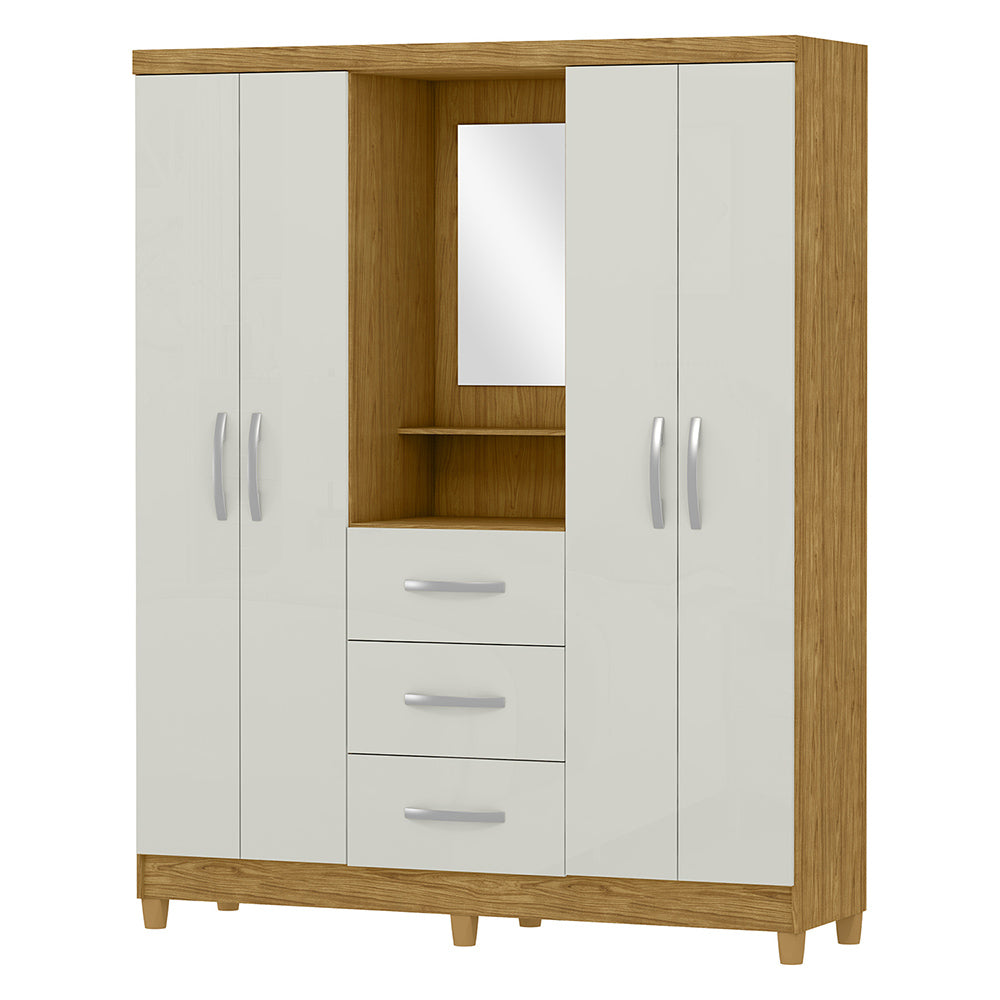 Guarda Roupa Casal 4 Portas 3 Gav Ilhéus