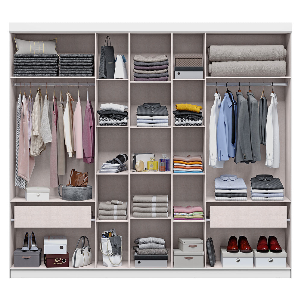 Guarda Roupa Casal 7 Portas 2 Gav. Atenas