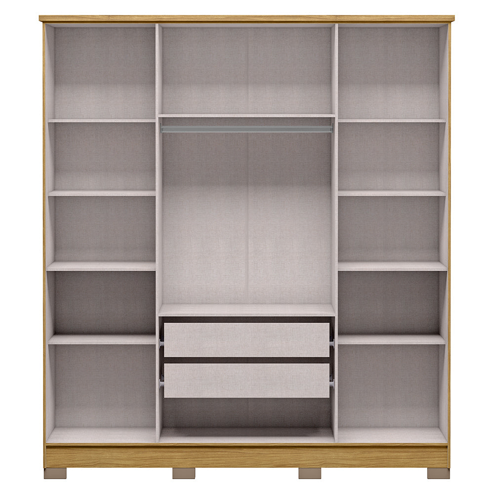 Guarda Roupa Casal 6 Portas 2 Gav Mônaco