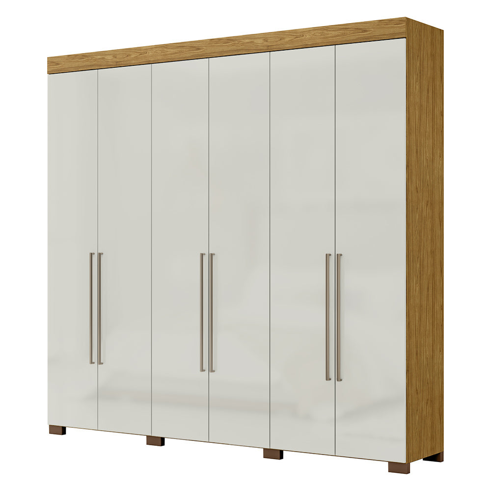 Guarda Roupa Casal 6 Portas 2 Gavetas Itá