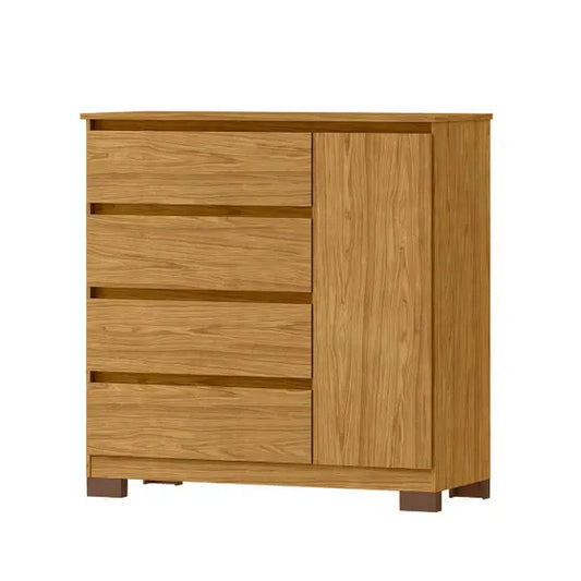 Cômoda Vega 1 Porta 4 Gavetas
