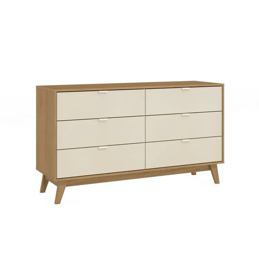 Cômoda Kappesberg 6 gavetas Itapuã/Argila