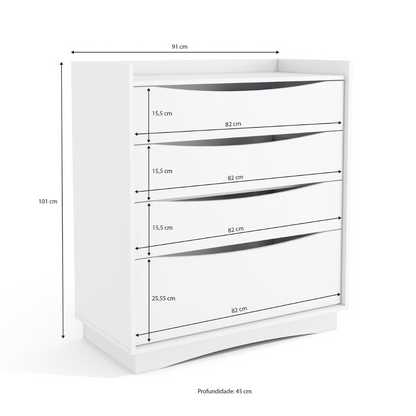 Cômoda M260-BR kappesberg