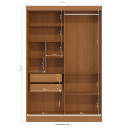 Roupeiro N571-BR kappesberg