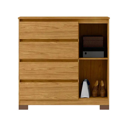 Cômoda Vega 1 Porta 4 Gavetas