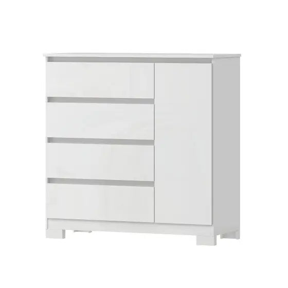 Cômoda Vega 1 Porta 4 Gavetas
