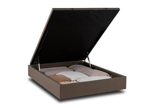 Base Sommier Baú Cama Box Casal Jacquard 138cm