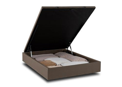Base Sommier Baú Cama Box Casal Jacquard 138cm