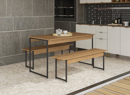 Mesa com 2 bancos