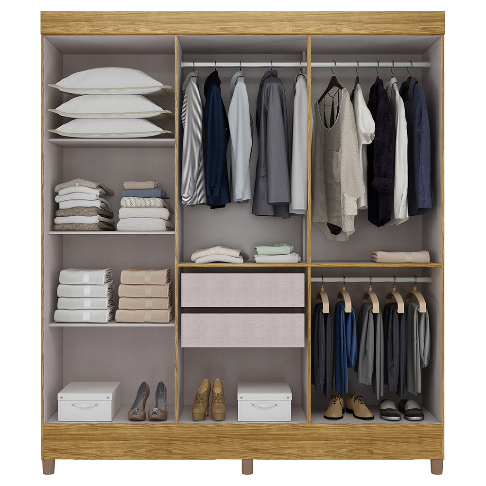 Guarda Roupa Casal 6 Portas 2 Gav Santarém