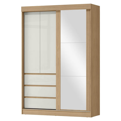 Guarda- Roupa 3 Portas 3 Gav. Bagdá com Espelho