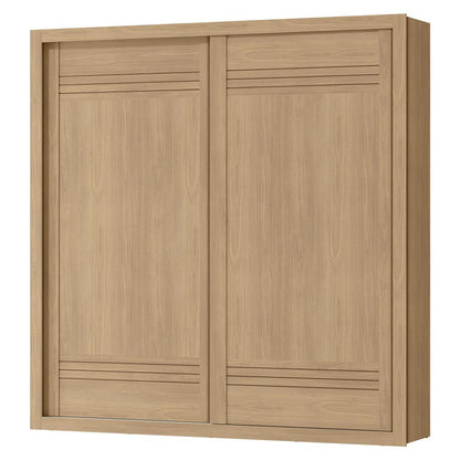 Guarda- Roupa Casal MDF 2 Portas de Correr 4 Gav. Trípoli