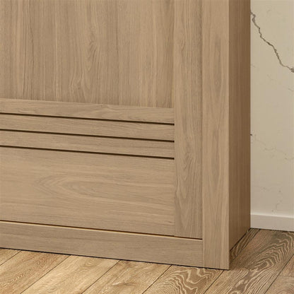 Guarda- Roupa Casal MDF 2 Portas de Correr 4 Gav. Trípoli