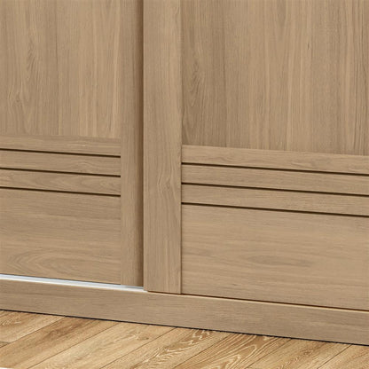 Guarda- Roupa Casal MDF 2 Portas de Correr 4 Gav. Trípoli