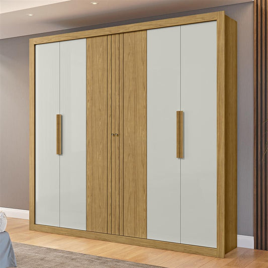 Guarda- Roupa Casal 6 portas Montecarlo 3 Gav