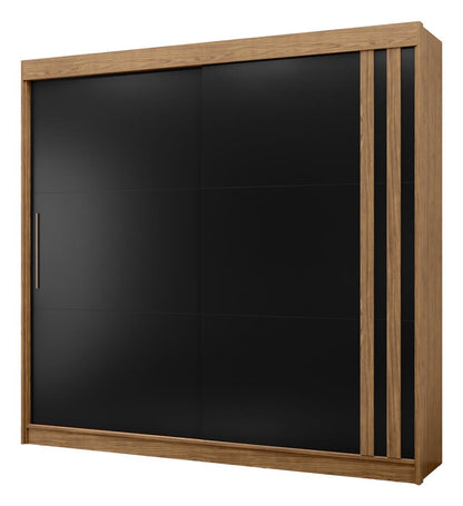 Guarda Roupa Casal MDF 2 Portas de Correr 4 Gav. Seul