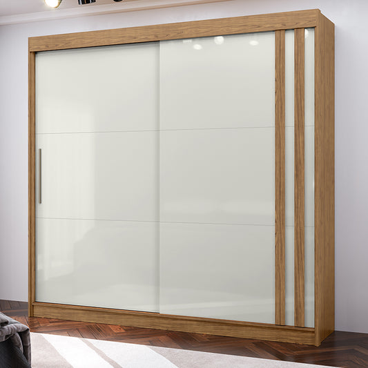 Guarda Roupa Casal MDF 2 Portas de Correr 4 Gav. Seul