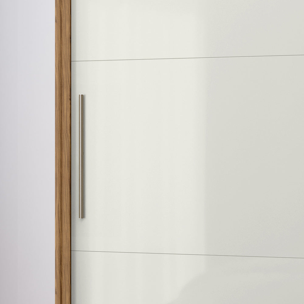Guarda Roupa Casal MDF 2 Portas de Correr 4 Gav. Seul