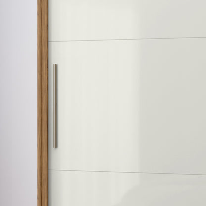 Guarda Roupa Casal MDF 2 Portas de Correr 4 Gav. Seul