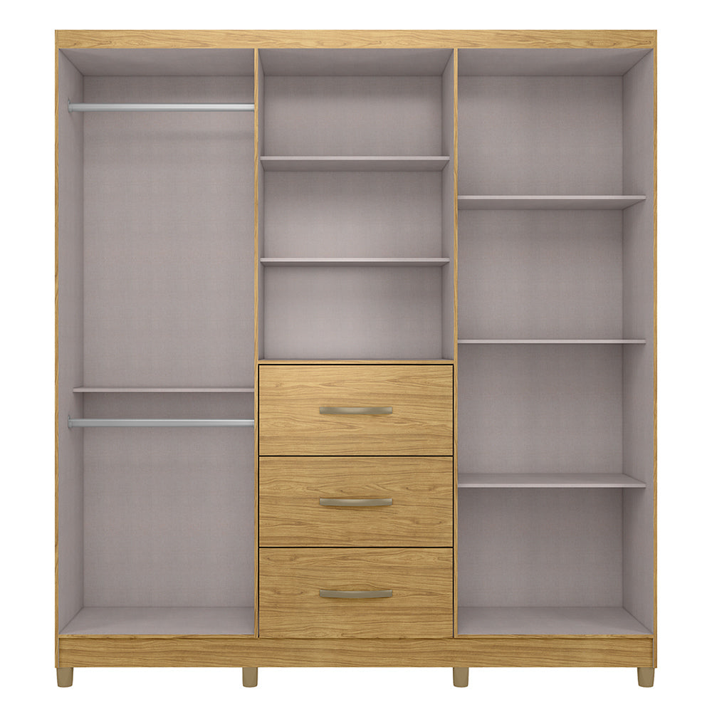 Guarda Roupa Casal 6 Portas 3 Gav. Londrina