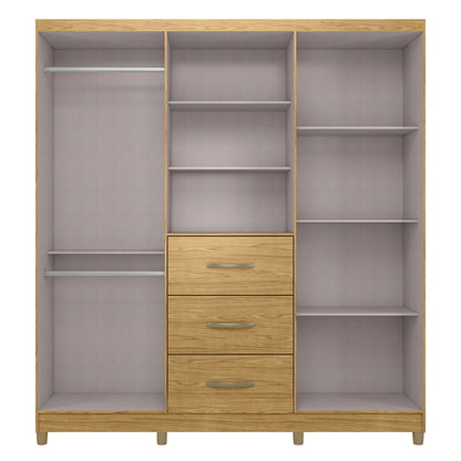 Guarda Roupa Casal 6 Portas 3 Gav. Londrina