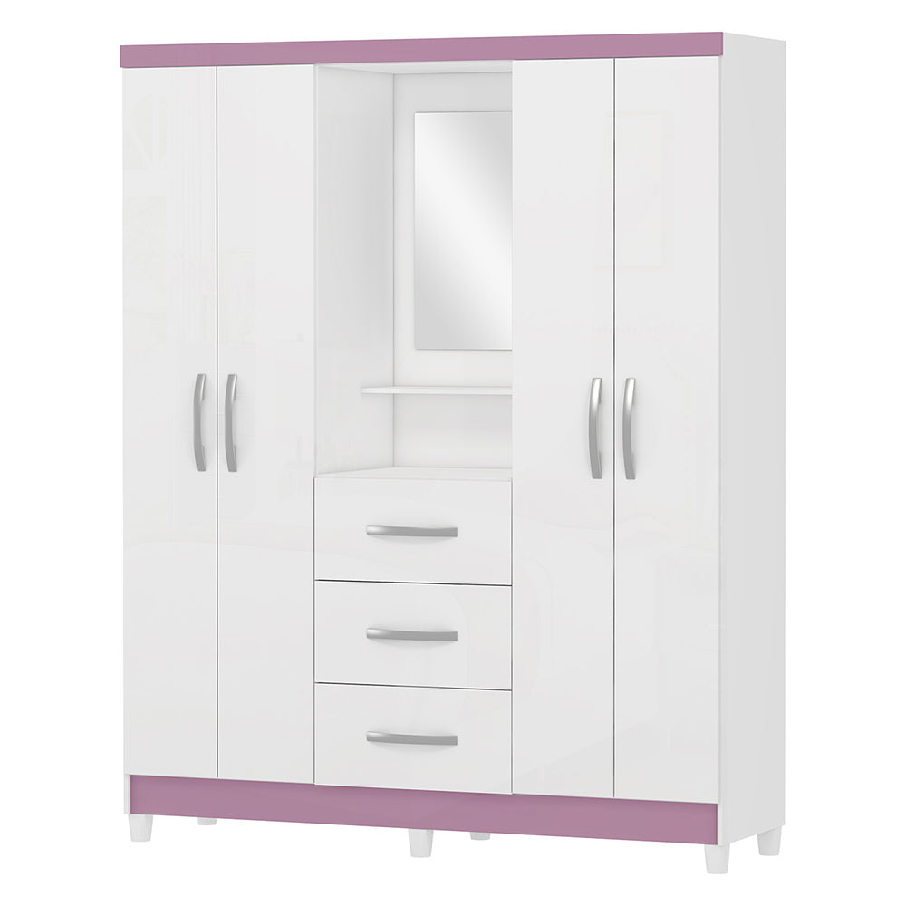 Guarda Roupa Casal 4 Portas 3 Gav Ilhéus