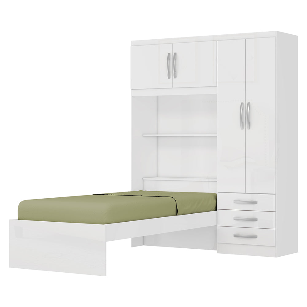Guarda Roupa Infantil C/ Cama 4 Portas 3 Gav. Lisboa