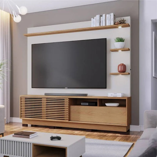 Conjunto Home Para Tv E Aparador Barton